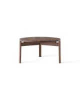 Billede af Audo Copenhagen Passage Lounge Table Ø: 70 cm - Walnut