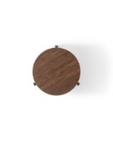 Billede af Audo Copenhagen Passage Lounge Table Ø: 70 cm - Walnut