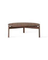 Billede af Audo Copenhagen Passage Lounge Table Ø: 90 cm - Walnut