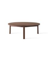 Billede af Audo Copenhagen Passage Lounge Table Ø: 90 cm - Walnut