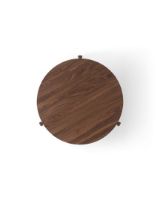 Billede af Audo Copenhagen Passage Lounge Table Ø: 90 cm - Walnut