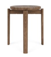 Billede af Audo Copenhagen Passage Stool H: 45 cm - Walnut