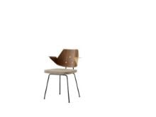 Billede af &Tradition RFH Armchair RD7 - Beech/Walnut/Black/Hallingdal 227