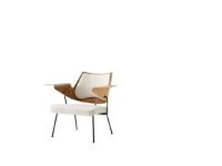 Billede af &Tradition RFH Loungechair RD8 - Beech/Walnut/Black/Hallingdal 103