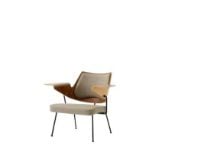 Billede af &Tradition RFH Loungechair RD8 - Beech/Walnut/Black/Hallingdal 227