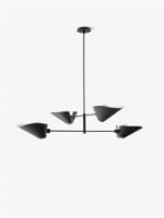 Billede af &Tradition Bonnet SC92 Chandelier H: 110 cm - Black