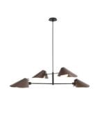 Billede af &Tradition Bonnet SC92 Chandelier H: 110 cm - Black/Bronzed