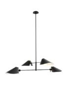 Billede af &Tradition Bonnet SC93 Chandelier H: 140 cm - Black