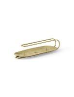 Billede af Audo Copenhagen Clip 3-Arm Candle Holder B: 28,5 cm - Brass