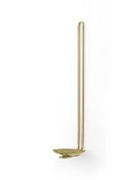 Billede af Audo Copenhagen Clip Candle Holder Wall H: 34 cm - Brass