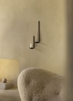 Billede af Audo Copenhagen Clip Candle Holder Wall H: 34 cm - Black Steel