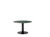 Billede af &Tradition In Between SK12 Dining Table Ø: 120 cm - Verde Guatemala Marble/Black Base