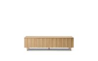 Billede af Normann Copenhagen Rib Skænk Lav L: 175 cm - Eg