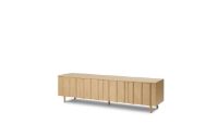 Billede af Normann Copenhagen Rib Skænk Lav L: 175 cm - Eg