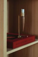 Billede af Audo Copenhagen Umanoff Candle Holder H: 20,1 cm - Polished Brass/Walnut