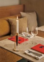 Billede af Audo Copenhagen Umanoff Candle Holder H: 20,1 cm - Polished Brass/Walnut