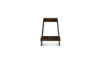 Billede af Normann Copenhagen Let Barstol H: 65 cm - Brun Bejdset Ask