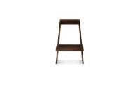 Billede af Normann Copenhagen Let Barstol H: 75 cm - Brun Bejdset Ask