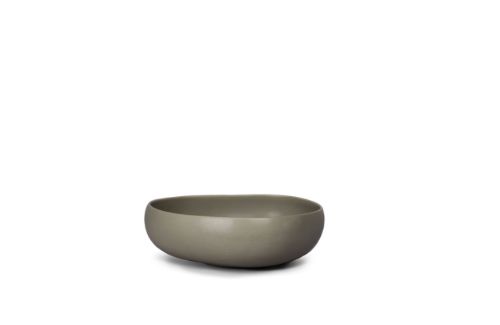 Ro Collection Signature Bowl X-Large Ø: 30 cm - Stentøj/Pale Green