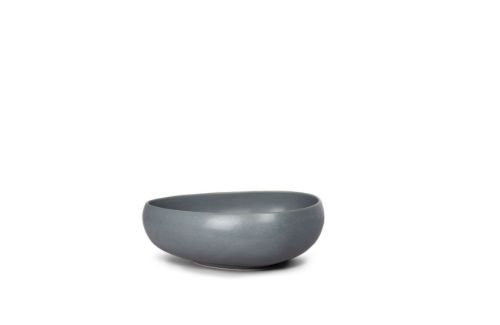 Ro Collection Signature Bowl X-Large Ø: 30 cm - Stentøj/Deep Ocean