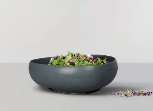 Ro Collection Signature Bowl X-Large Ø: 30 cm - Stentøj/Deep Ocean