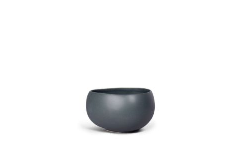 Ro Collection Signature Bowl Large Ø: 22 cm - Stentøj/Deep Ocean