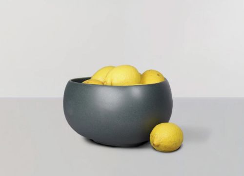 Ro Collection Signature Bowl Large Ø: 22 cm - Stentøj/Deep Ocean