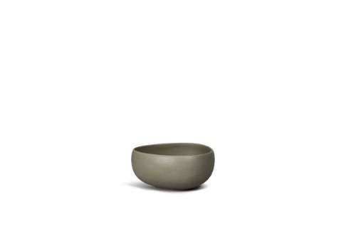 Ro Collection Signature Bowl Medium Ø: 18 cm - Stentøj/Pale Green
