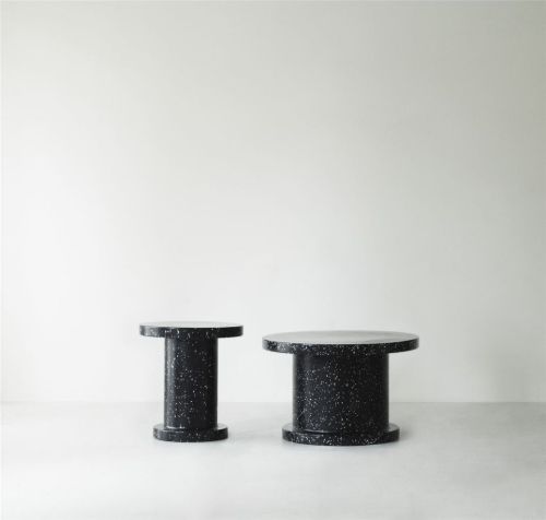 Normann Copenhagen Bit Sidebord 55x50 cm - Sort/Sort