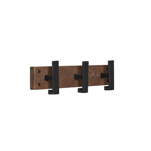 Muubs Knagerække Harlem Medium 10x35 cm - Mørk Olie Eg