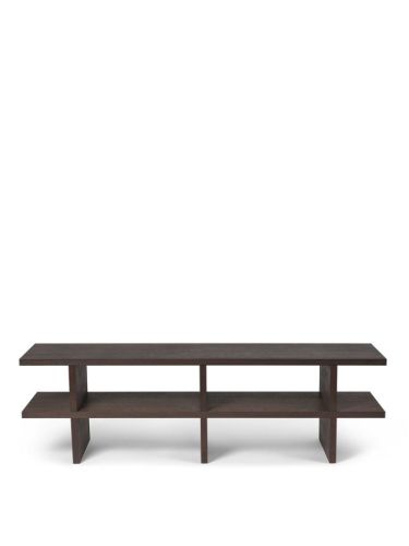 Ferm living Kona Bench B: 138 cm - Dark Stained