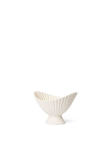 Ferm Living Fountain Bowl Small H: 13 cm - Off-White 