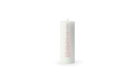 Normann Copenhagen Kalenderlys 7x20 cm - Subtil Lys Grøn