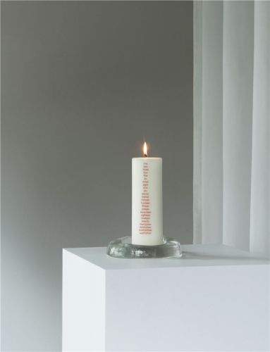 Normann Copenhagen Kalenderlys 7x20 cm - Subtil Lys Grøn