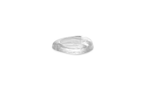 Normann Copenhagen Odd Candle Holder 16,6x17,1 cm - Clear Glass