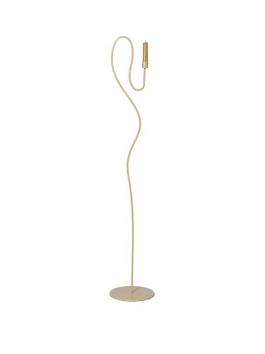 Ferm Living Valse Floor Candle Holder H: 113,7 cm - Cashmere
