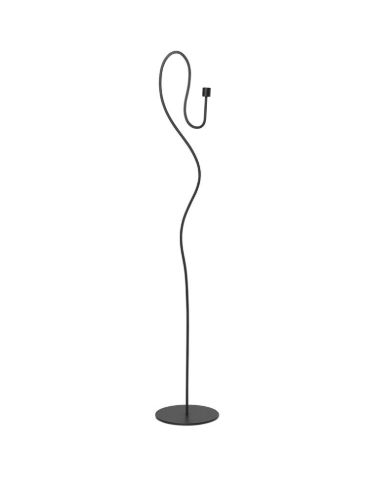 Ferm Living Valse Floor Candle Holder H: 113,7 cm - Black