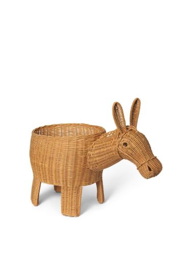 Ferm Living Donkey Braided Storage H: 49 cm - Natural