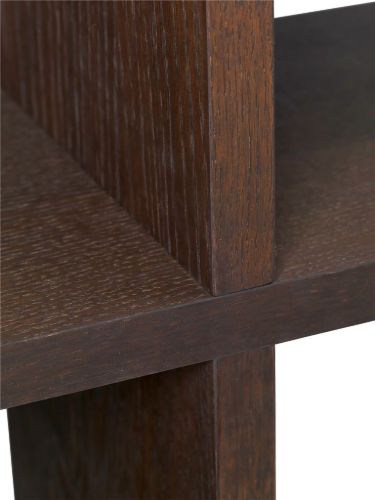 Ferm Living Kona Bookcase 2x4 H: 141 cm - Dark Stained
