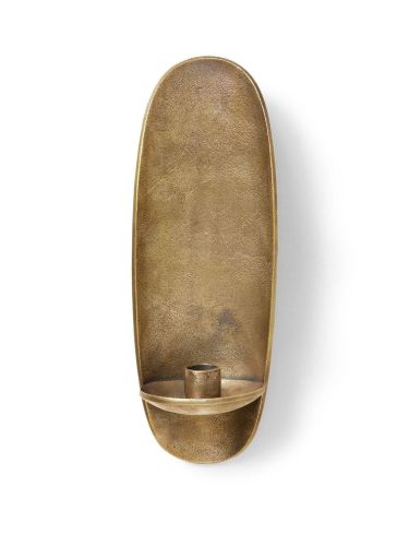 Ferm Living Agapé Wall light Holder H: 30,5 cm - Brass Finish  