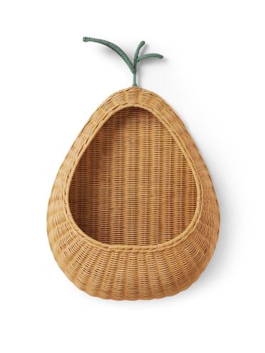 Ferm Living Pear Braided Wall Pocket H: 68 cm - Natural