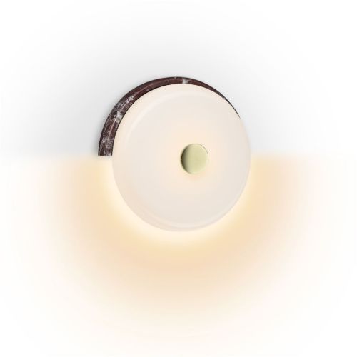 Design By Us Trip Wall Lamp H: 18 cm - Burgundy