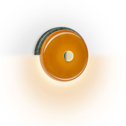 Design By Us Trip Wall Lamp H: 18 cm - Moss/Amber