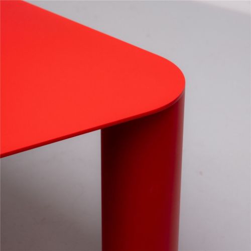 raawii Pipeline Coffee Table H: 38 cm - Red