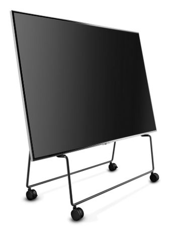 Please Wait To Be Seated Carry TV Stander H: 92 cm - Sort M/Hjul