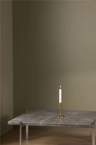 Piet Hein Mars Lysestage 14 cm. Messing