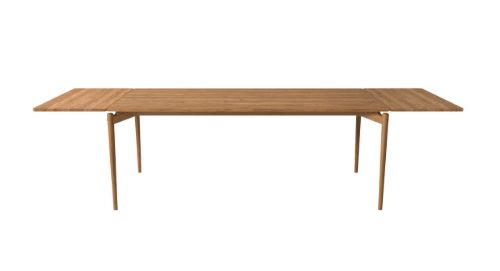 Bruunmunch PURE Dinner Spisebord inkl. 2 Tillægsplader 190x85 cm - Naturolieret Eg