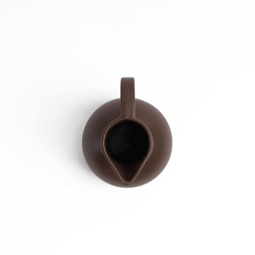 raawii Strøm Small Kande H: 20 cm - Chocolate