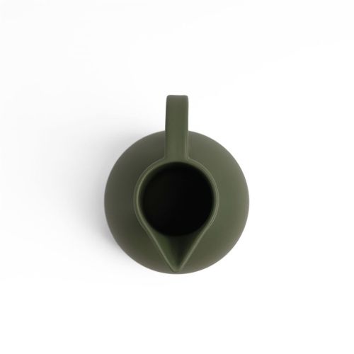 raawii Strøm Medium Kande H: 24 cm - Deep Green