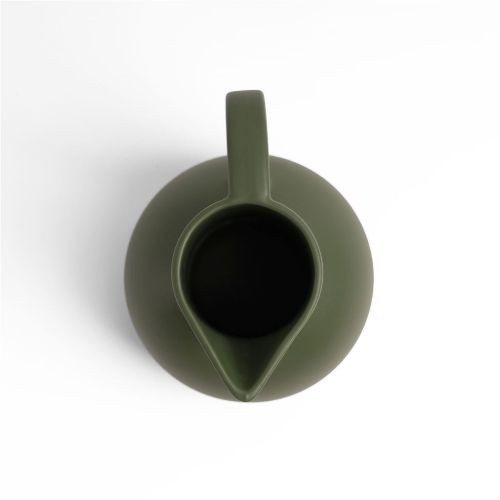 raawii Strøm Large Kande H: 28 cm - Deep Green